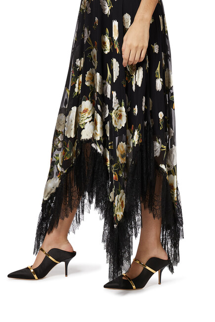 Maureen Satin Mules